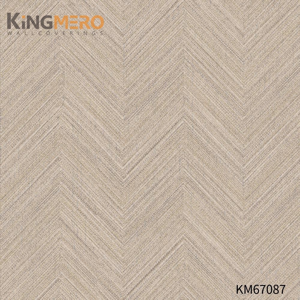 KINGMERO PVC Strippable Geometric Home Modern Bronzing 0.53*9.5M(±5%) paper wall decor Wallpaper SKU:KM67087
