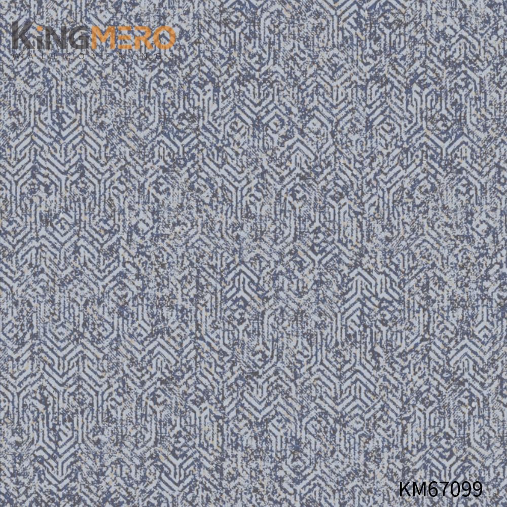 KINGMERO 0.53*9.5M(±5%) where to buy wallpaper borders Geometric Bronzing Modern Home Strippable PVC Wallpaper SKU:KM67099