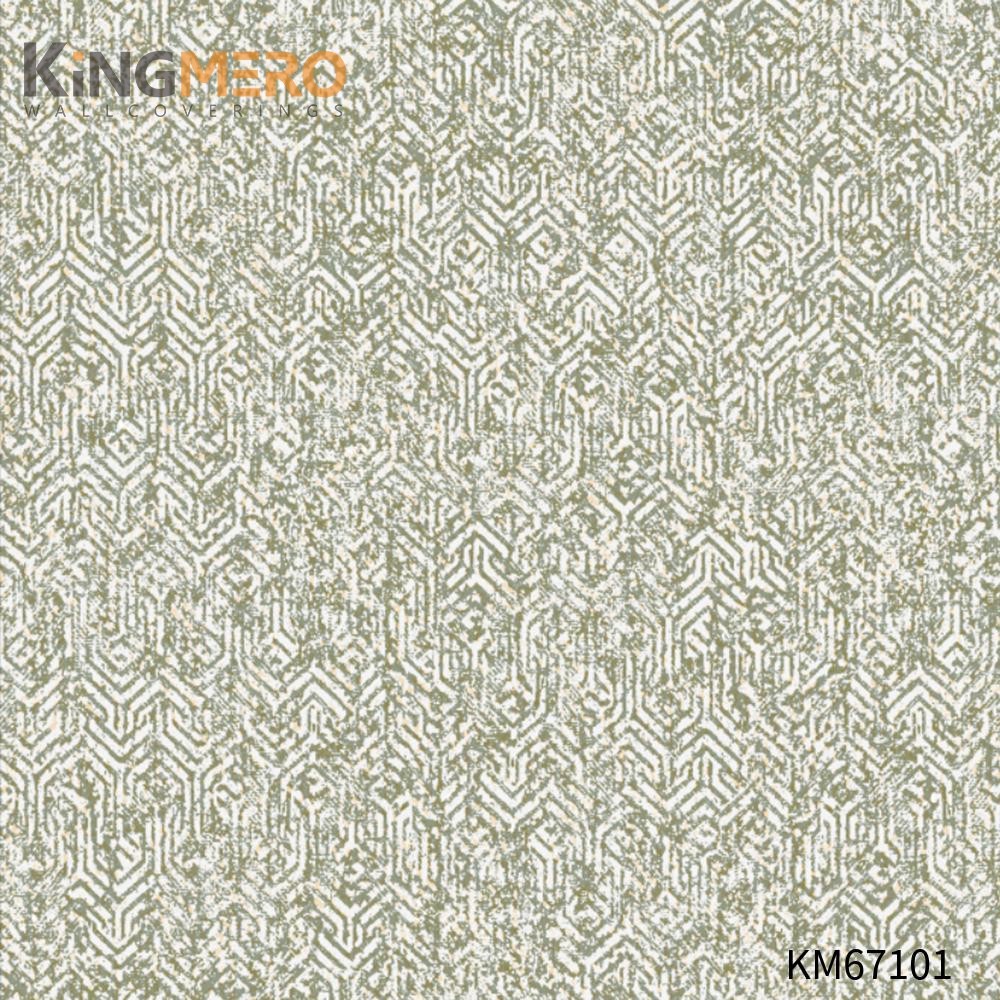 KINGMERO Strippable PVC 0.53*9.5M(±5%) online wallpaper shopping Modern Home Geometric Bronzing Wallpaper SKU:KM67101