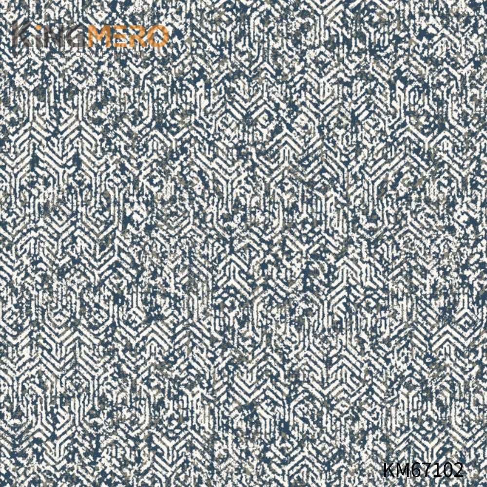 KINGMERO Strippable PVC Geometric 0.53*9.5M(±5%) amazing wallpapers for walls Home Bronzing Modern Wallpaper SKU:KM67102