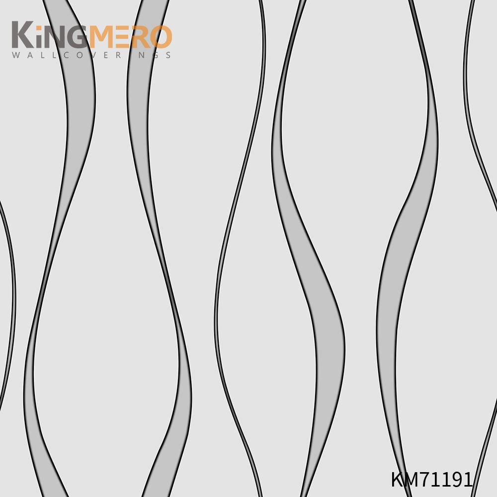 KINGMERO Classic Scrubbable Geometric Bronzing PVC Hallways 0.53*9.5M(±5%) wall decor wallpaper Wallpaper SKU:KM71191