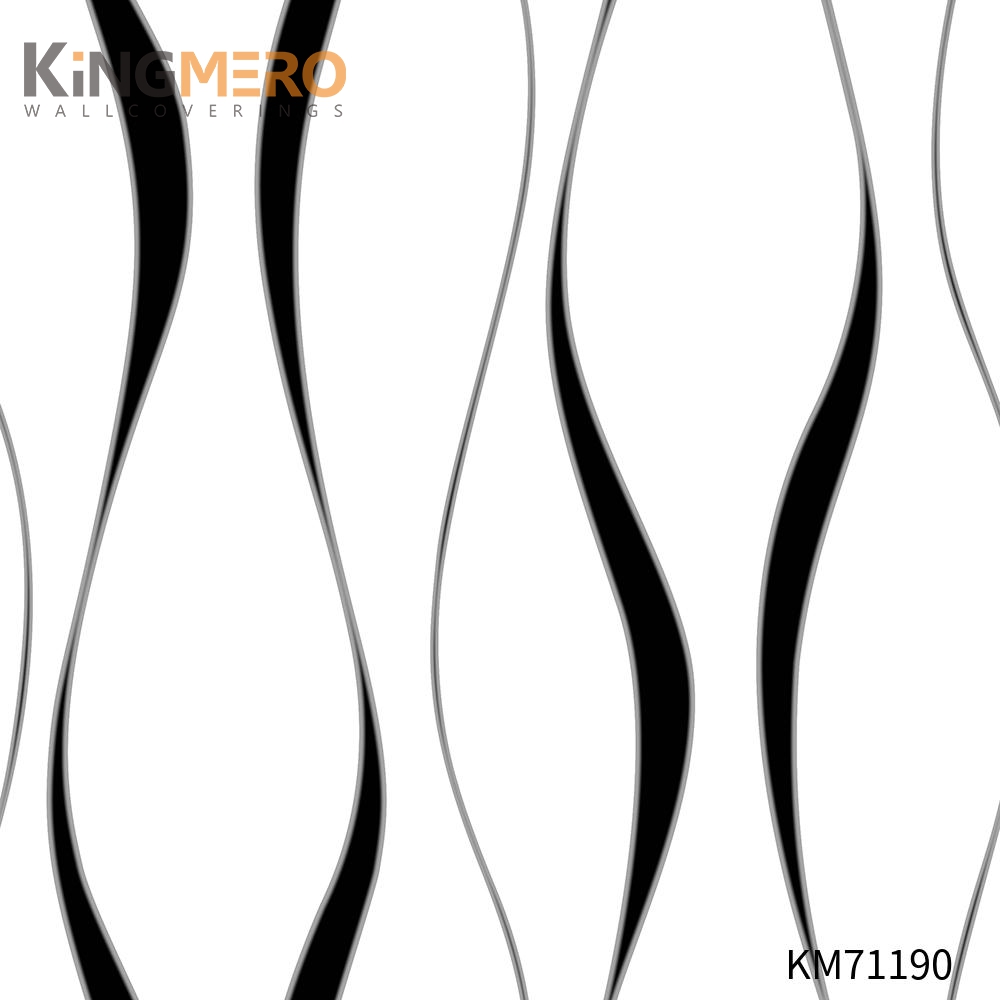 KINGMERO PVC Scrubbable Geometric Bronzing Hallways Classic 0.53*9.5M(±5%) shop wallpaper Wallpaper SKU:KM71190