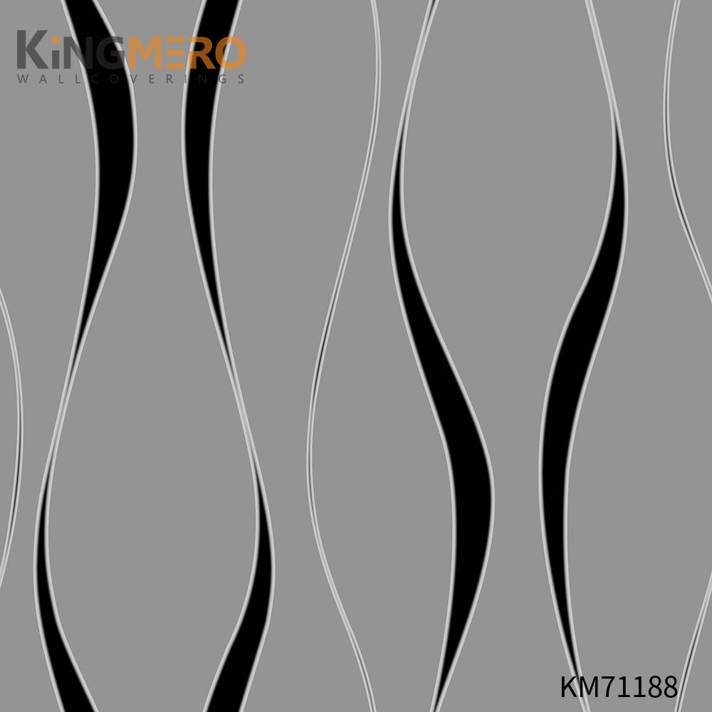 KINGMERO PVC Scrubbable Hallways Bronzing Classic Geometric 0.53*9.5M(±5%) wallpaper website Wallpaper SKU:KM71188