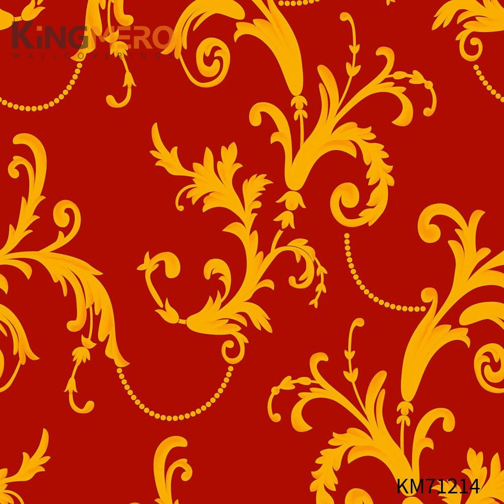 KINGMERO Scrubbable PVC Classic Hallways 0.53*9.5M(±5%) modern wallpaper home Geometric Bronzing Wallpaper SKU:KM71214