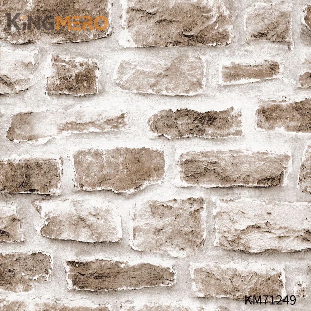 KINGMERO free wallpaper download Scrubbable Geometric Bronzing Classic Hallways 0.53*9.5M(±5%) PVC Wallpaper SKU:KM71249