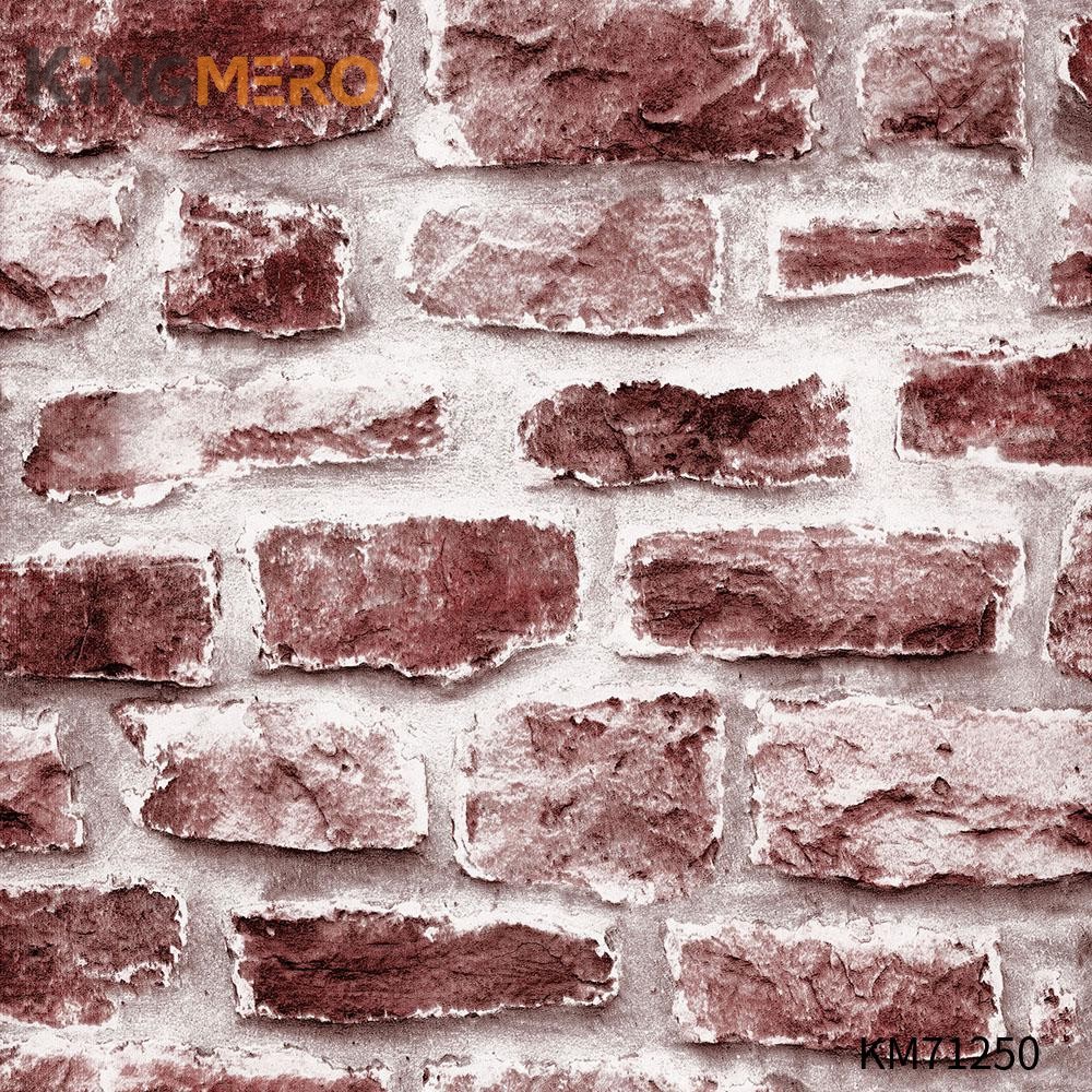 KINGMERO wallpaper interior decorating Scrubbable Geometric Bronzing Classic Hallways 0.53*9.5M(±5%) PVC Wallpaper SKU:KM71250