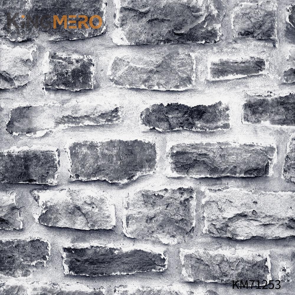 KINGMERO buy bedroom wallpaper Scrubbable Geometric Bronzing Classic Hallways 0.53*9.5M(±5%) PVC Wallpaper SKU:KM71253