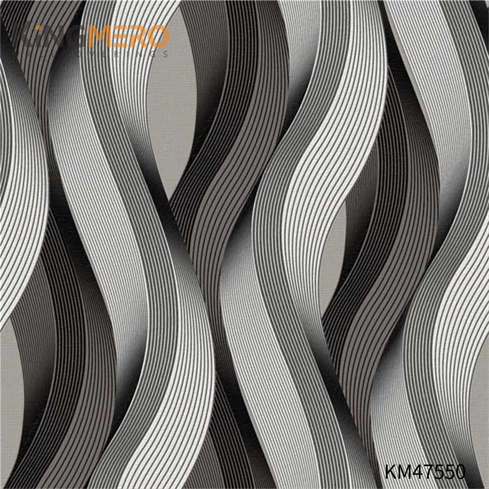 KINGMERO PVC Best Selling Flowers Bronzing modern wallpaper Children Room 0.53*9.5M(±5%) Pastoral Wallpaper SKU:KM47550