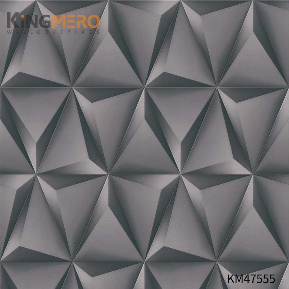 KINGMERO PVC Best Selling 0.53*9.5M(±5%) Bronzing Pastoral Children Room Flowers house wallpaper Wallpaper SKU:KM47555