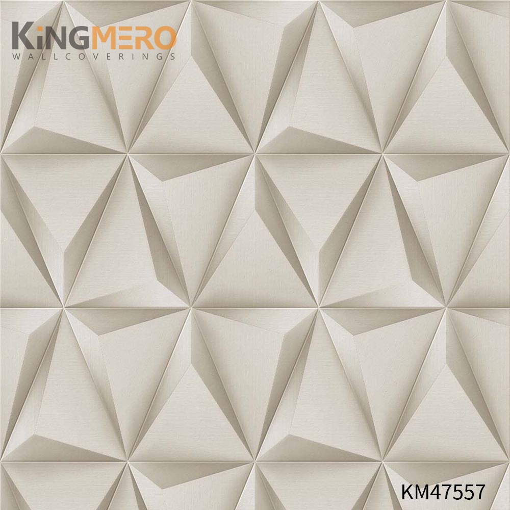 KINGMERO PVC Best Selling Flowers Bronzing 0.53*9.5M(±5%) Children Room Pastoral wallpaper pictures Wallpaper SKU:KM47557