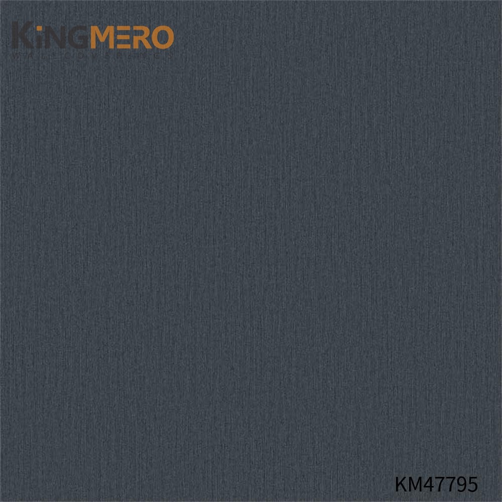 KINGMERO cheap living room wallpaper Best Selling Flowers Bronzing Pastoral Children Room 0.53*9.5M(±5%) PVC Wallpaper SKU:KM47795