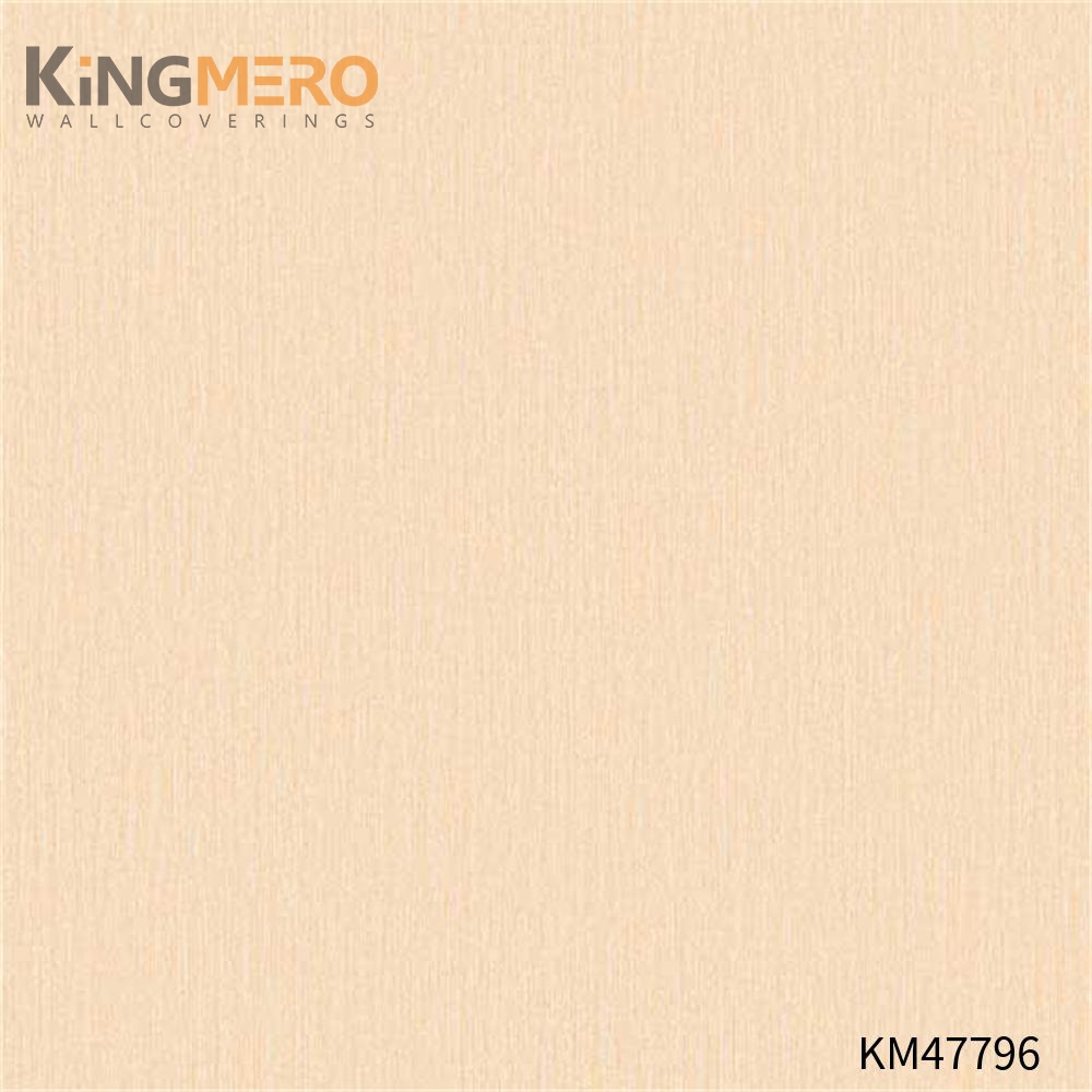 KINGMERO paper wall covering Best Selling Flowers Bronzing Pastoral Children Room 0.53*9.5M(±5%) PVC Wallpaper SKU:KM47796
