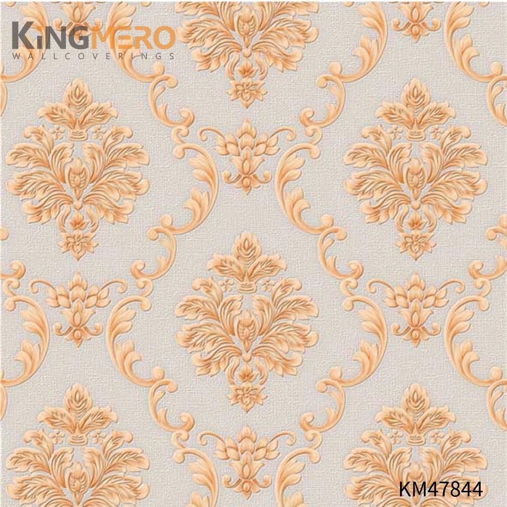 KINGMERO where can i buy wallpaper from Best Selling Flowers Bronzing Pastoral Children Room 0.53*9.5M(±5%) PVC Wallpaper SKU:KM47844