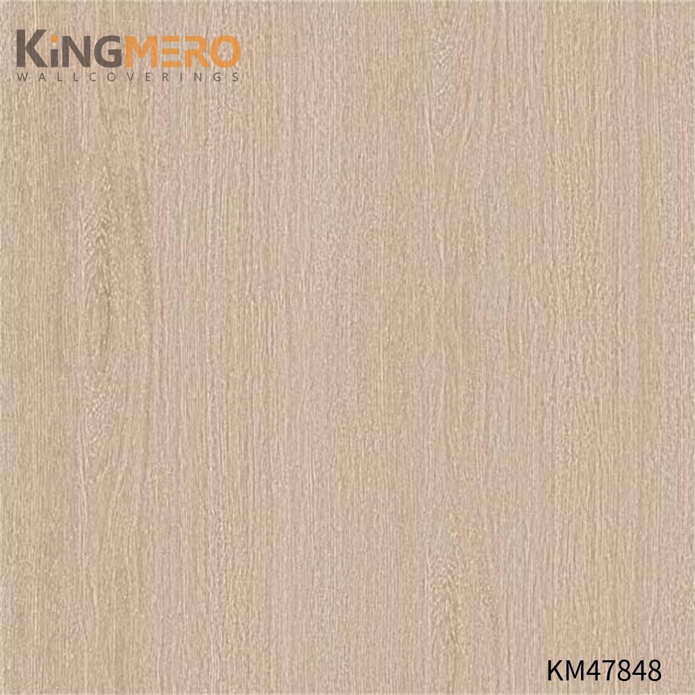KINGMERO bedroom design with wallpaper Best Selling Flowers Bronzing Pastoral Children Room 0.53*9.5M(±5%) PVC Wallpaper SKU:KM47848