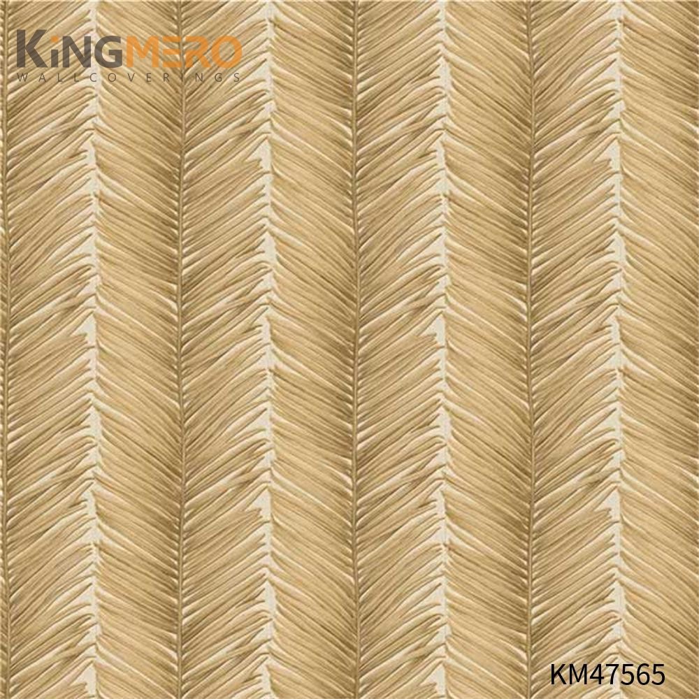 KINGMERO PVC Pastoral Flowers Bronzing Best Selling Children Room 0.53*9.5M(±5%) buy wallpaper Wallpaper SKU:KM47565