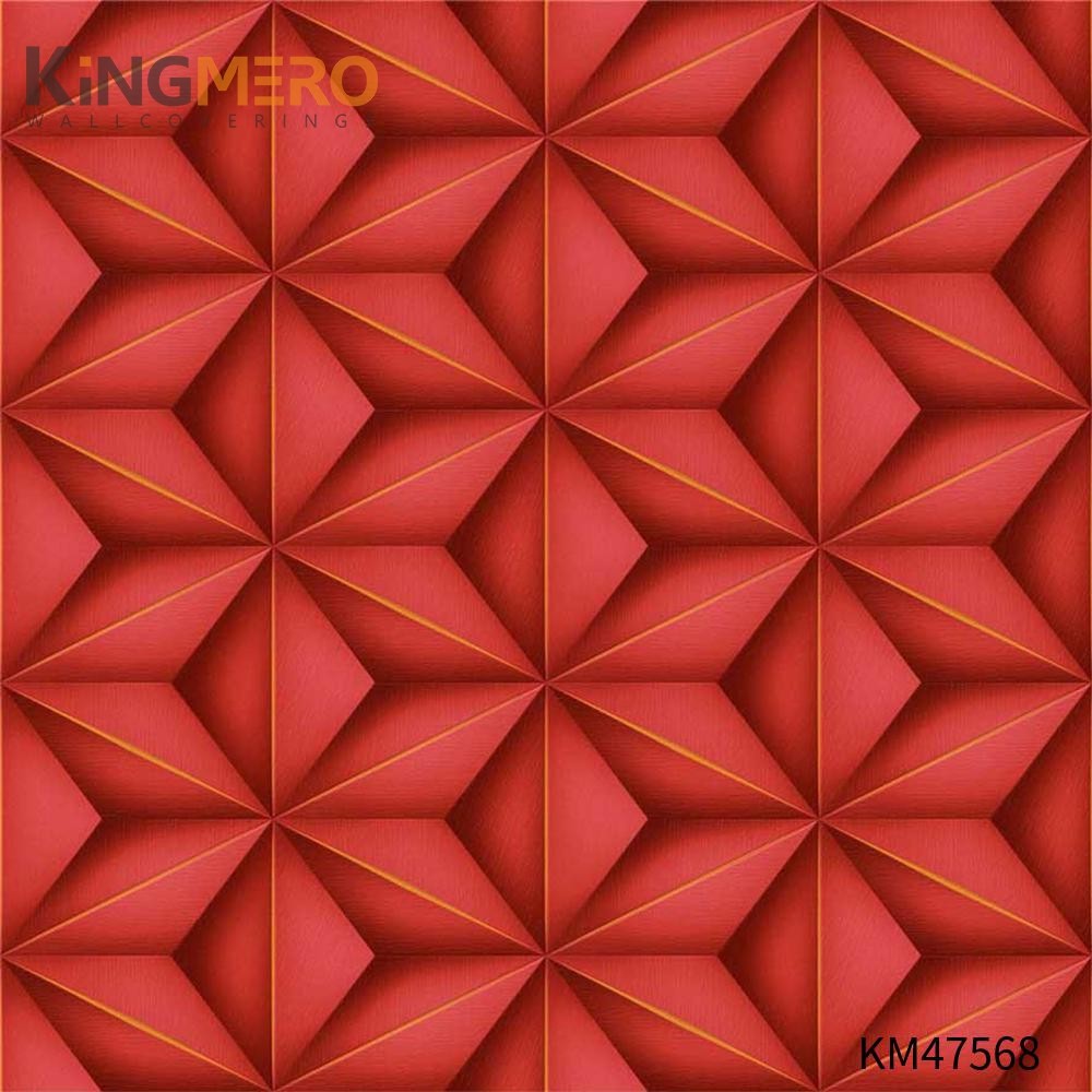 KINGMERO Bronzing Best Selling Flowers PVC Pastoral Children Room 0.53*9.5M(±5%) wallpaper home Wallpaper SKU:KM47568