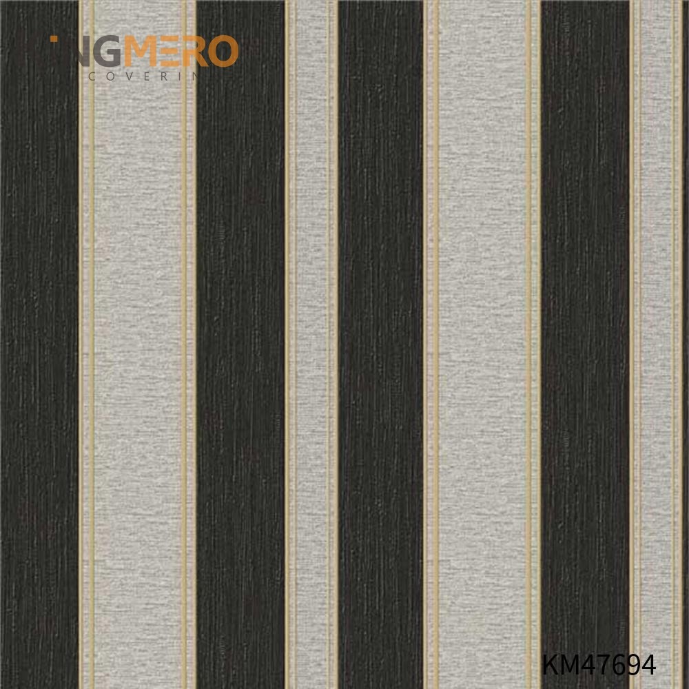 KINGMERO modern wallpaper for home Best Selling Flowers Bronzing Pastoral Children Room 0.53*9.5M(±5%) PVC Wallpaper SKU:KM47694