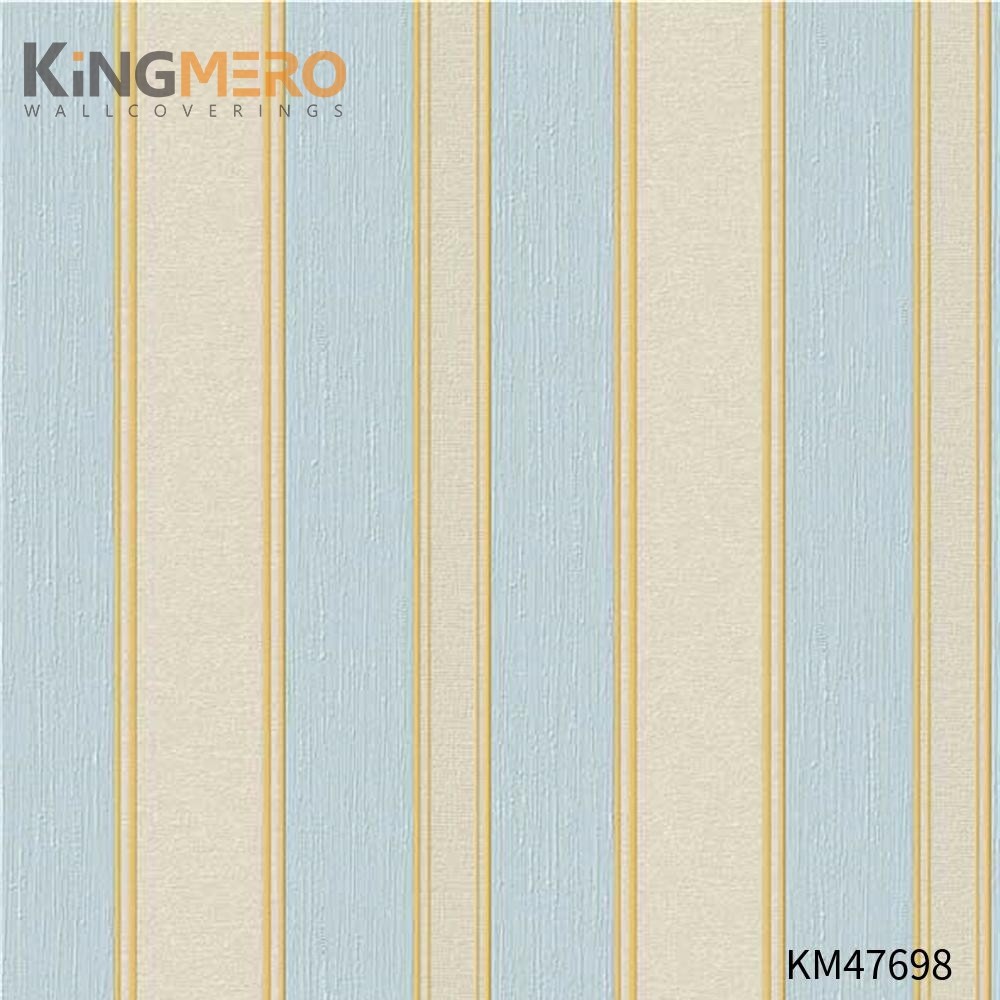 KINGMERO places to buy wallpaper Best Selling Flowers Bronzing Pastoral Children Room 0.53*9.5M(±5%) PVC Wallpaper SKU:KM47698