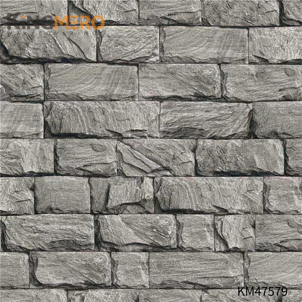 KINGMERO Best Selling PVC Flowers Bronzing Pastoral 0.53*9.5M(±5%) wallpaper for the home Children Room Wallpaper SKU:KM47579