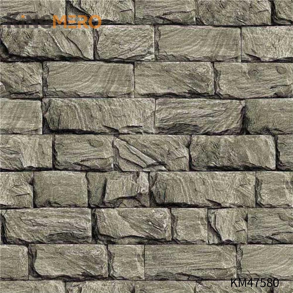 KINGMERO Children Room 0.53*9.5M(±5%) border wallpaper Bronzing Pastoral Best Selling PVC Flowers Wallpaper SKU:KM47580