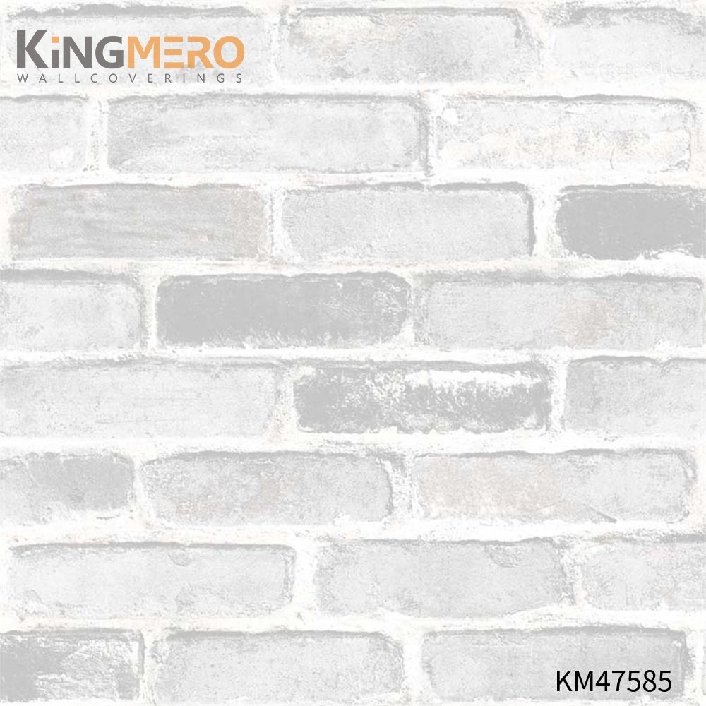 KINGMERO Pastoral Children Room 0.53*9.5M(±5%) wallpaper designs for walls Best Selling PVC Flowers Bronzing Wallpaper SKU:KM47585