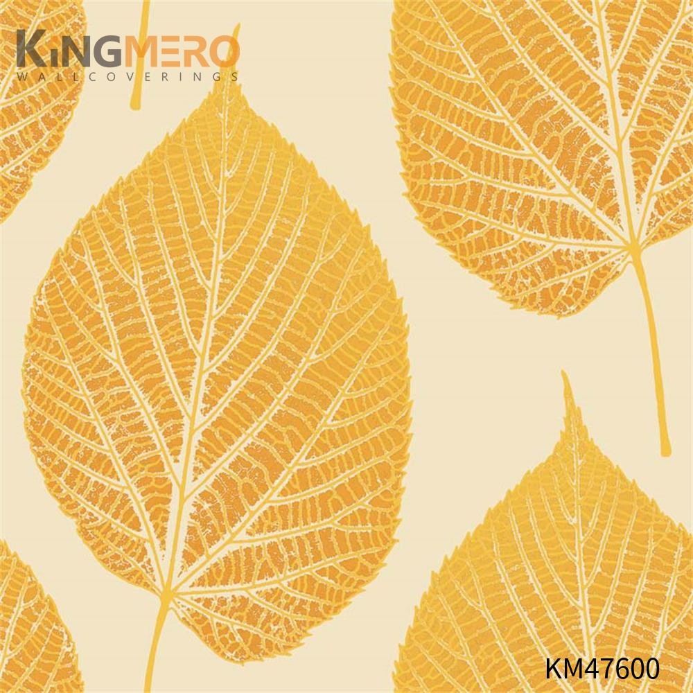 KINGMERO wallpaper website Best Selling Flowers Bronzing Pastoral Children Room 0.53*9.5M(±5%) PVC Wallpaper SKU:KM47600