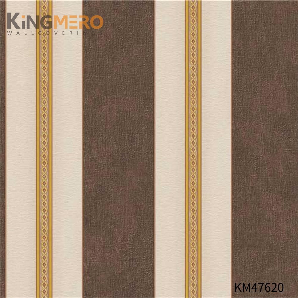 KINGMERO wallpaper outlet Best Selling Flowers Bronzing Pastoral Children Room 0.53*9.5M(±5%) PVC Wallpaper SKU:KM47620