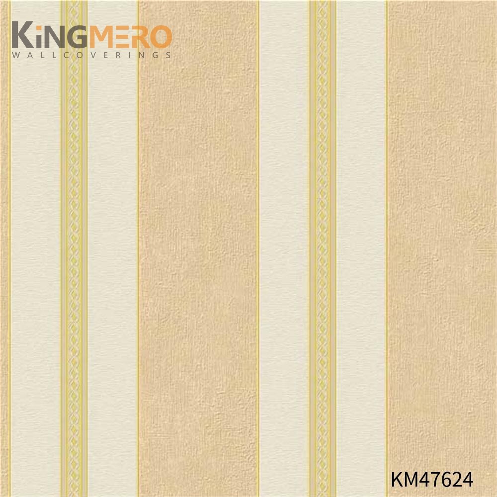 KINGMERO decorating wallpaper Best Selling Flowers Bronzing Pastoral Children Room 0.53*9.5M(±5%) PVC Wallpaper SKU:KM47624