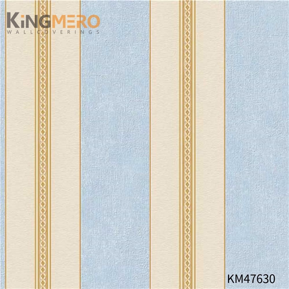 KINGMERO wallpaper stores online Best Selling Flowers Bronzing Pastoral Children Room 0.53*9.5M(±5%) PVC Wallpaper SKU:KM47630