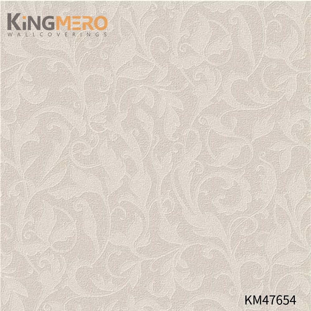 KINGMERO wallpaper on wall of house Best Selling Flowers Bronzing Pastoral Children Room 0.53*9.5M(±5%) PVC Wallpaper SKU:KM47654
