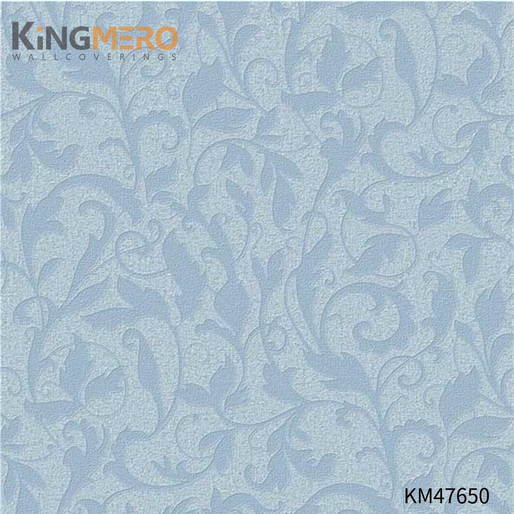 KINGMERO wallpapers for home interiors Best Selling Flowers Bronzing Pastoral Children Room 0.53*9.5M(±5%) PVC Wallpaper SKU:KM47650