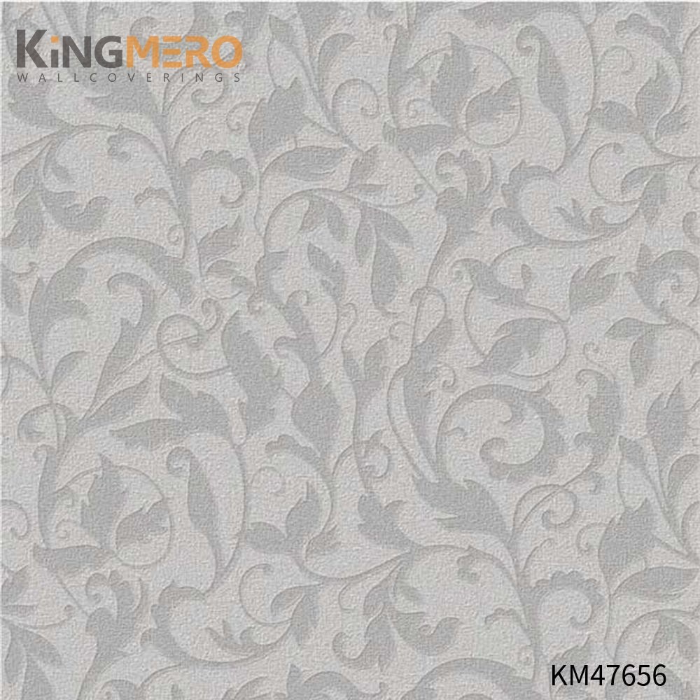 KINGMERO wallpaper wall decor Best Selling Flowers Bronzing Pastoral Children Room 0.53*9.5M(±5%) PVC Wallpaper SKU:KM47656