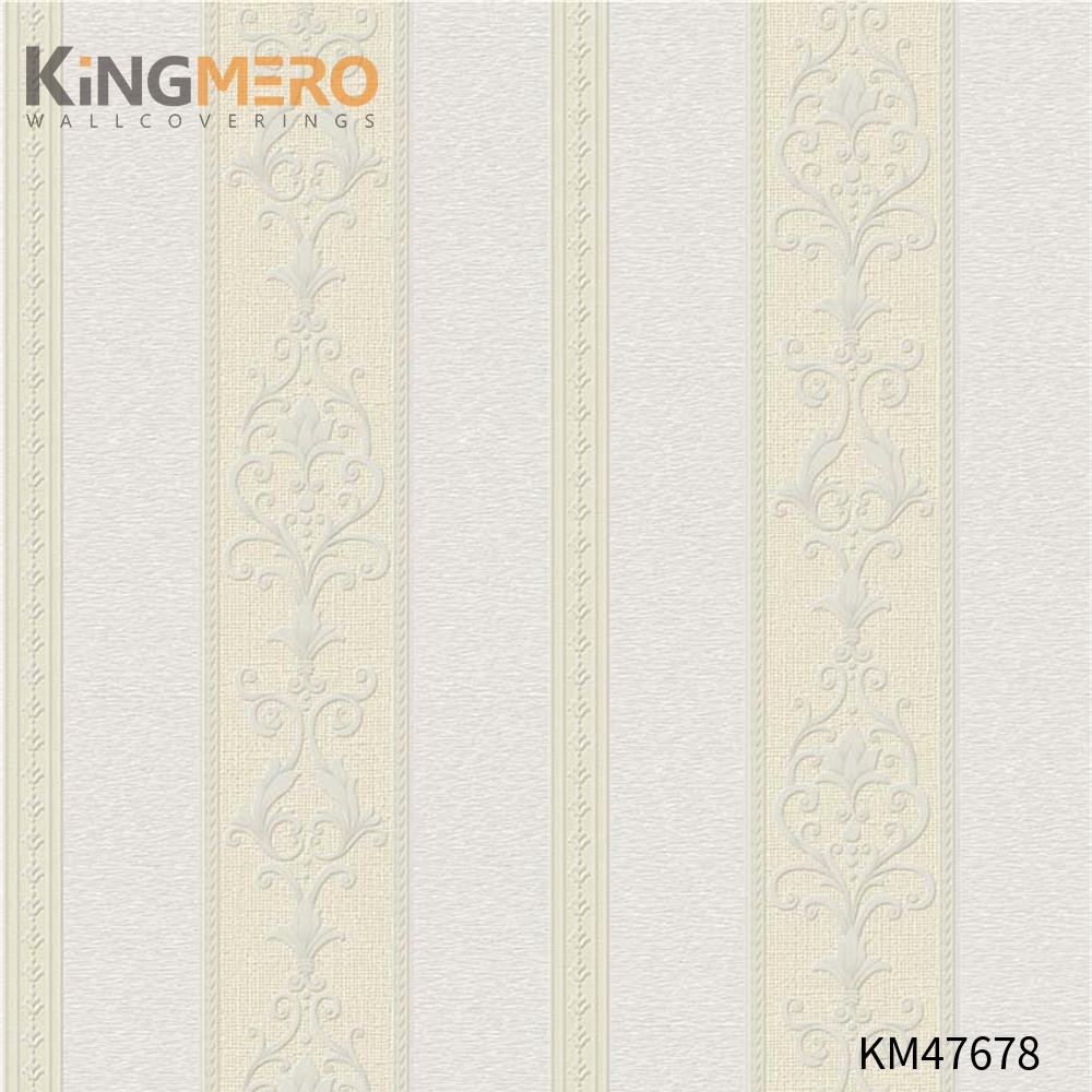 KINGMERO imperial wallpaper Best Selling Flowers Bronzing Pastoral Children Room 0.53*9.5M(±5%) PVC Wallpaper SKU:KM47678