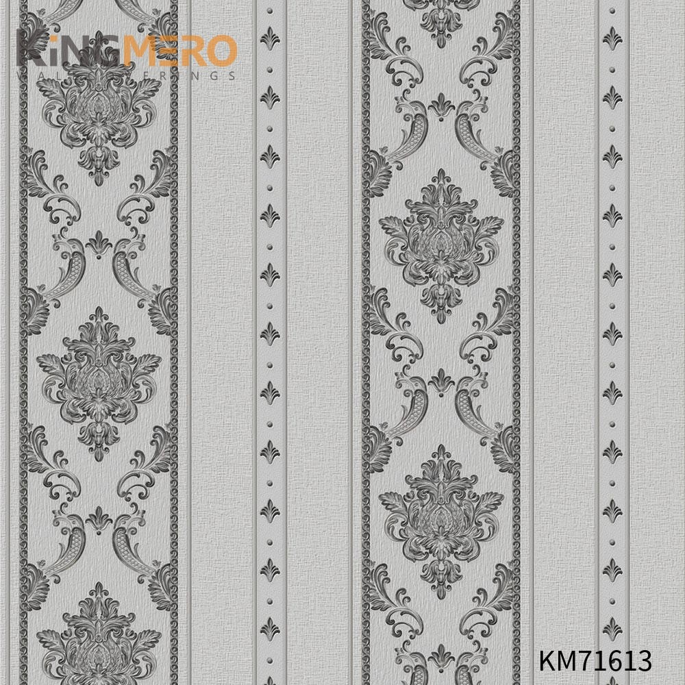 KINGMERO Deep Embossed Durable Flowers PVC European Photo studio 0.53*9.5M(±5%) wallpaper where to buy Wallpaper SKU:KM71613