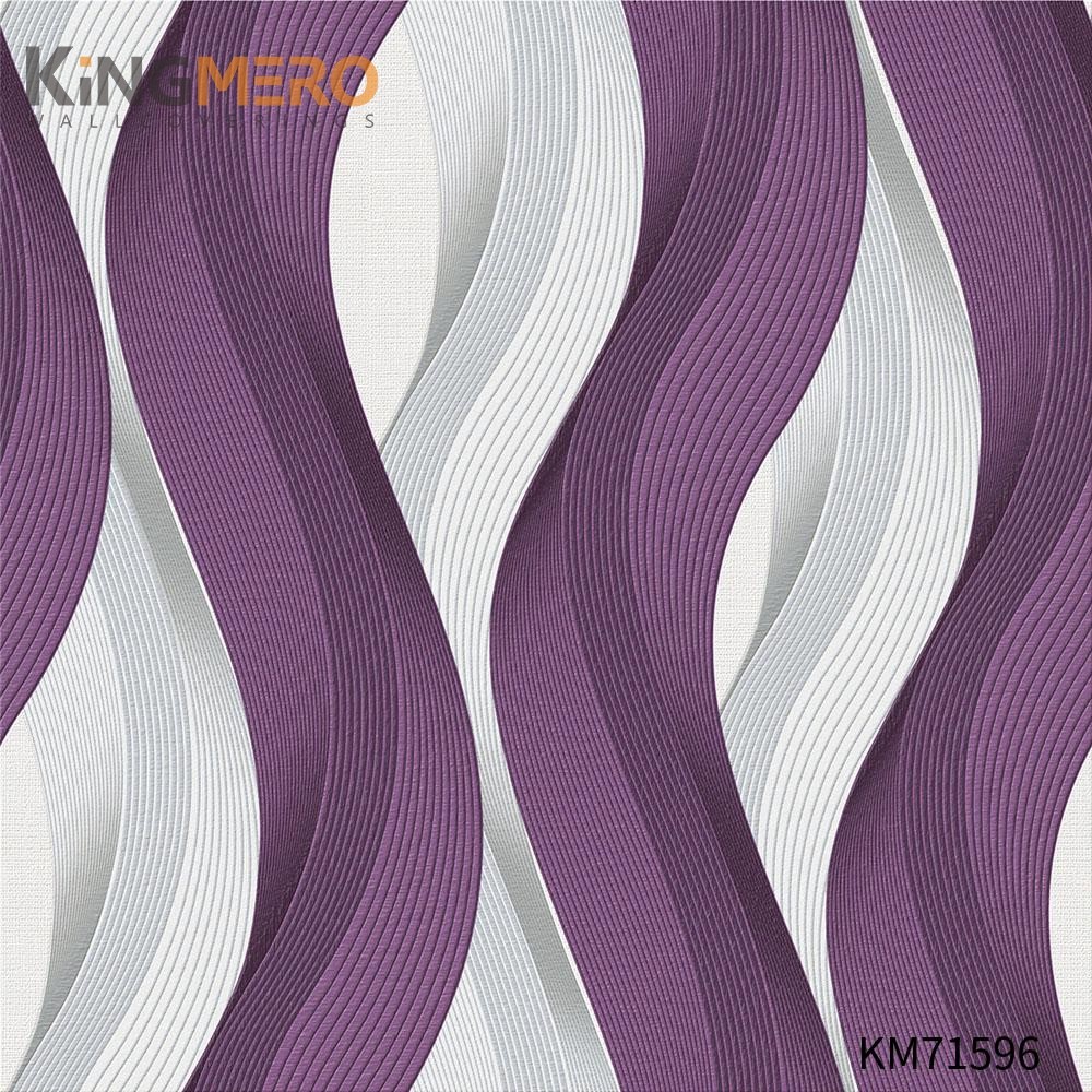 KINGMERO PVC Durable Flowers Deep Embossed European wallpaper designer 0.53*9.5M(±5%) Photo studio Wallpaper SKU:KM71596