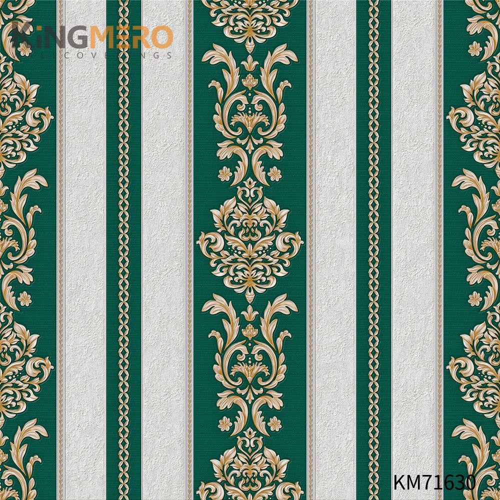 KINGMERO European Photo studio 0.53*9.5M(±5%) wallpaper for the wall Durable PVC Flowers Deep Embossed Wallpaper SKU:KM71630