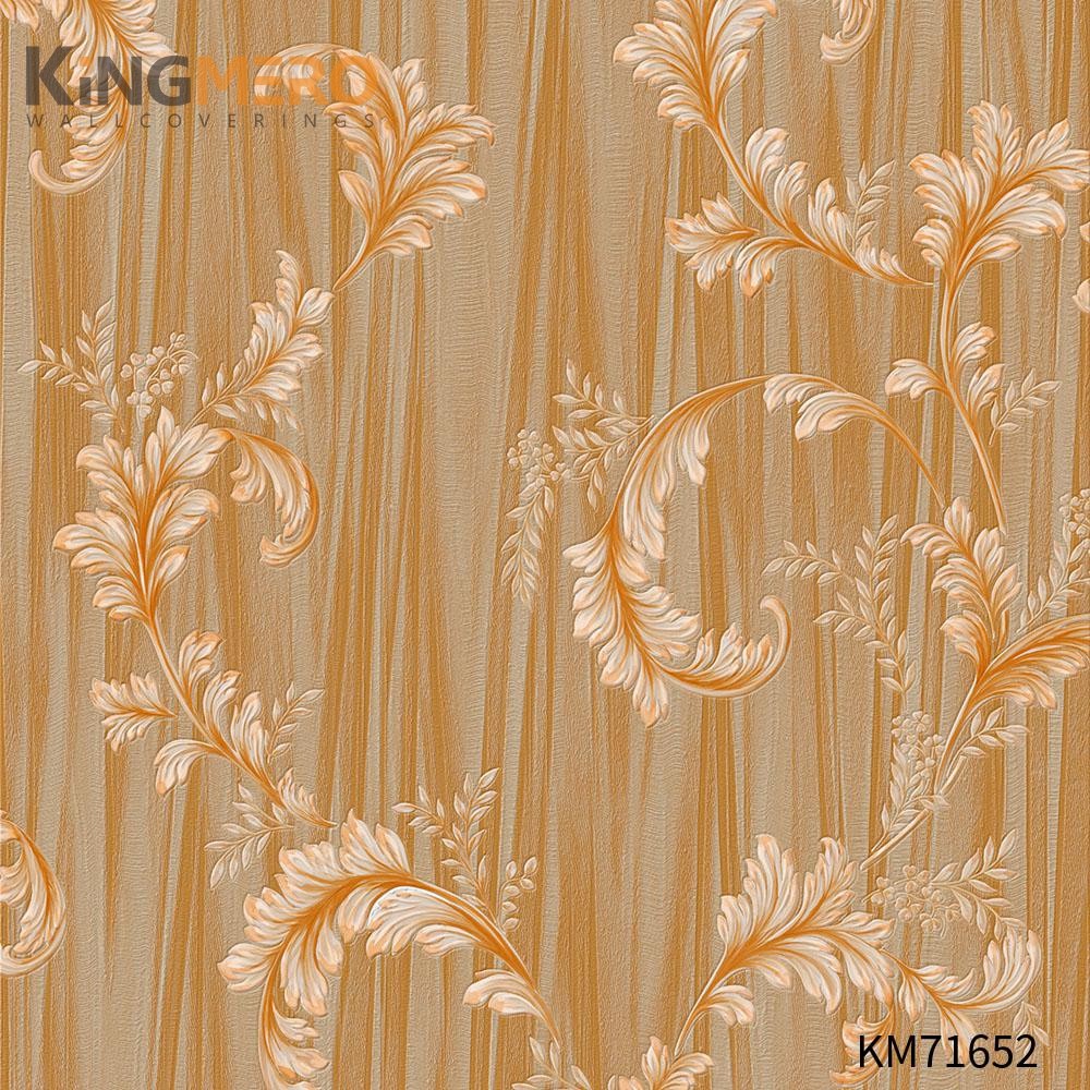 KINGMERO home wallpaper samples Durable Flowers Deep Embossed European Photo studio 0.53*9.5M(±5%) PVC Wallpaper SKU:KM71652