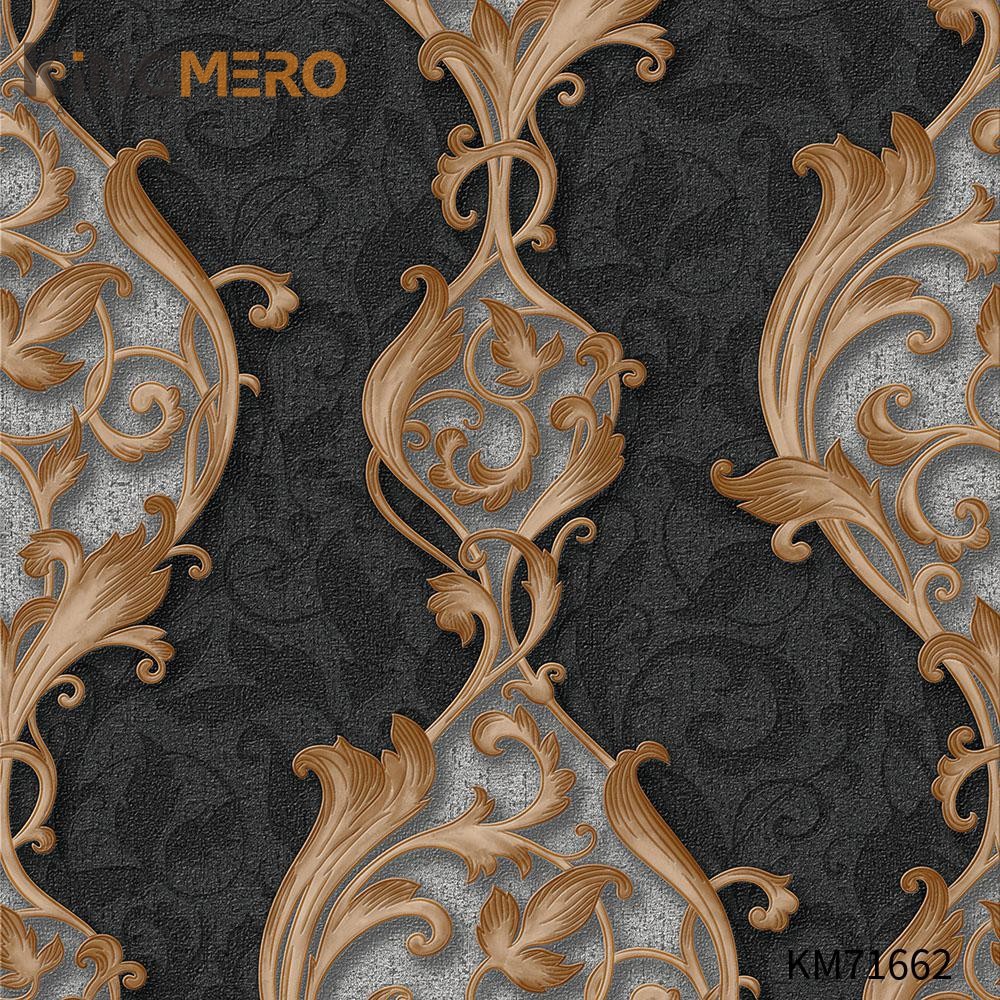 KINGMERO wallpaper interior walls Durable Flowers Deep Embossed European Photo studio 0.53*9.5M(±5%) PVC Wallpaper SKU:KM71662