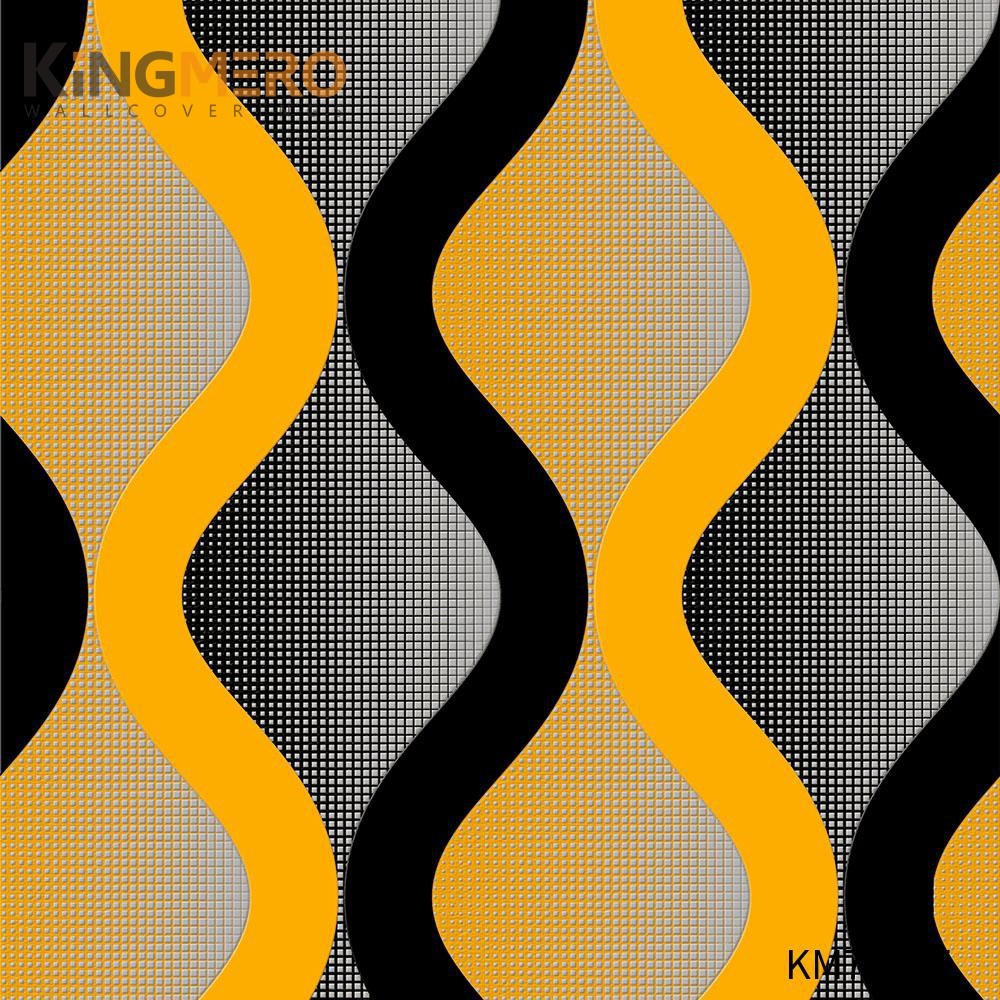 KINGMERO Manufacturer 0.53*9.5M(±5%) wallpaper on wall of house Bronzing Pastoral Home Wall PVC Flowers Wallpaper SKU:KM71705