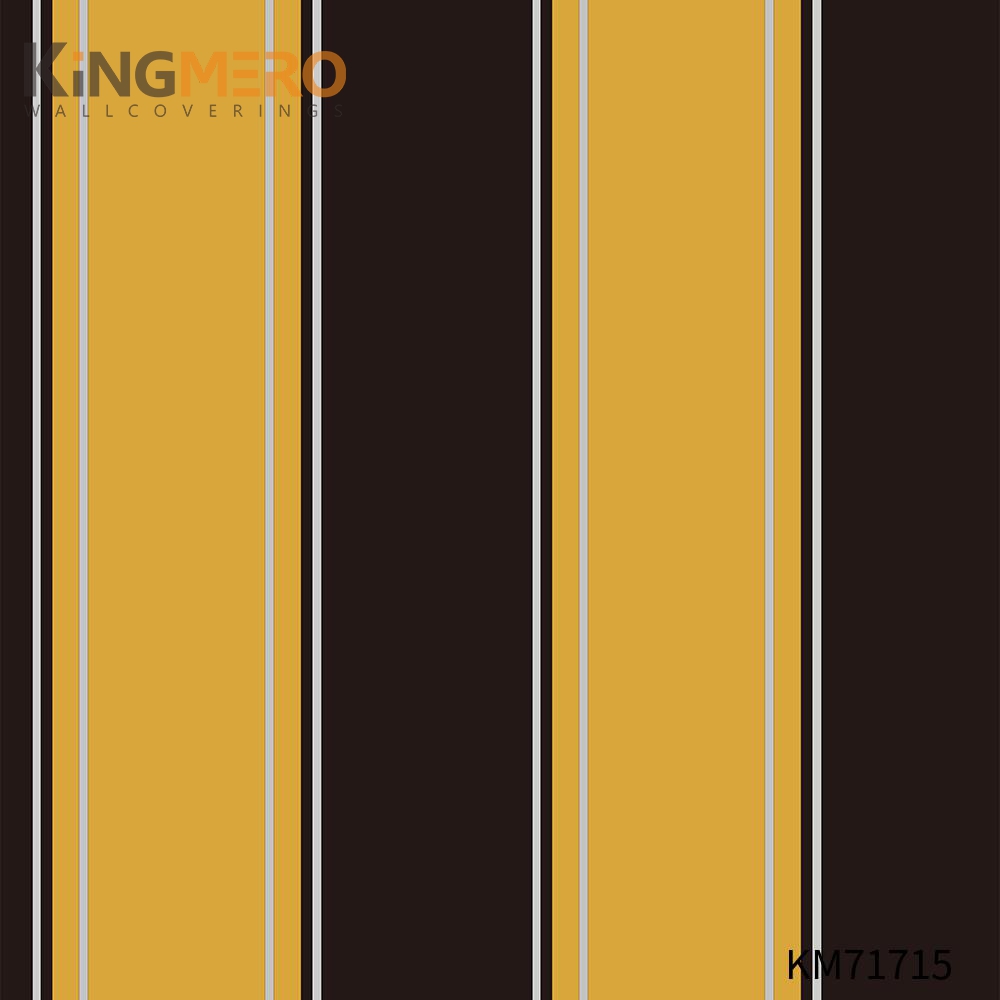 KINGMERO Pastoral Home Wall 0.53*9.5M(±5%) shop wallpaper online Manufacturer PVC Flowers Bronzing Wallpaper SKU:KM71715