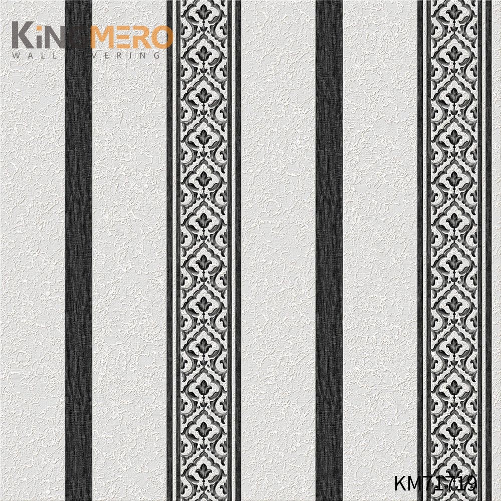 KINGMERO Bronzing Pastoral Home Wall 0.53*9.5M(±5%) wallpaper & borders Flowers Manufacturer PVC Wallpaper SKU:KM71719