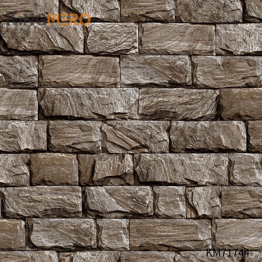 KINGMERO wallpaper for less Manufacturer Flowers Bronzing Pastoral Home Wall 0.53*9.5M(±5%) PVC Wallpaper SKU:KM71744