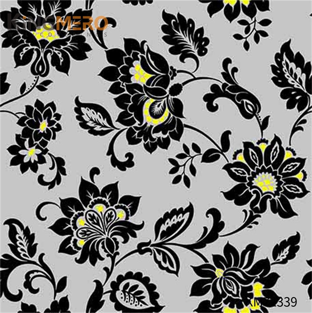 KINGMERO Flowers Affordable PVC Deep Embossed European Household 0.53*9.5M(±5%) modern wallpaper home Wallpaper SKU:KM72339