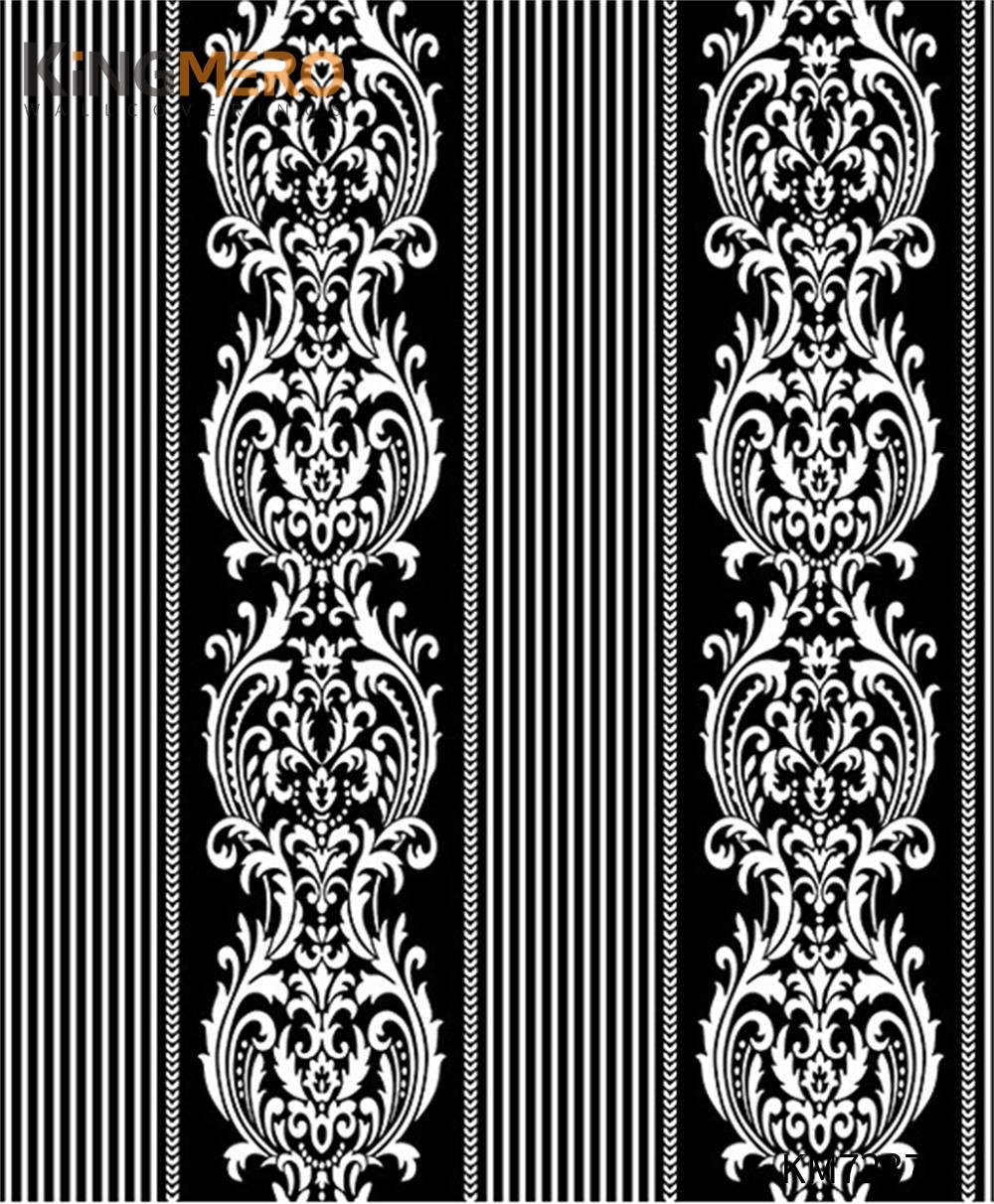 KINGMERO wallpaper for my home Affordable Flowers Deep Embossed European Household 0.53*9.5M(±5%) PVC Wallpaper SKU:KM72370