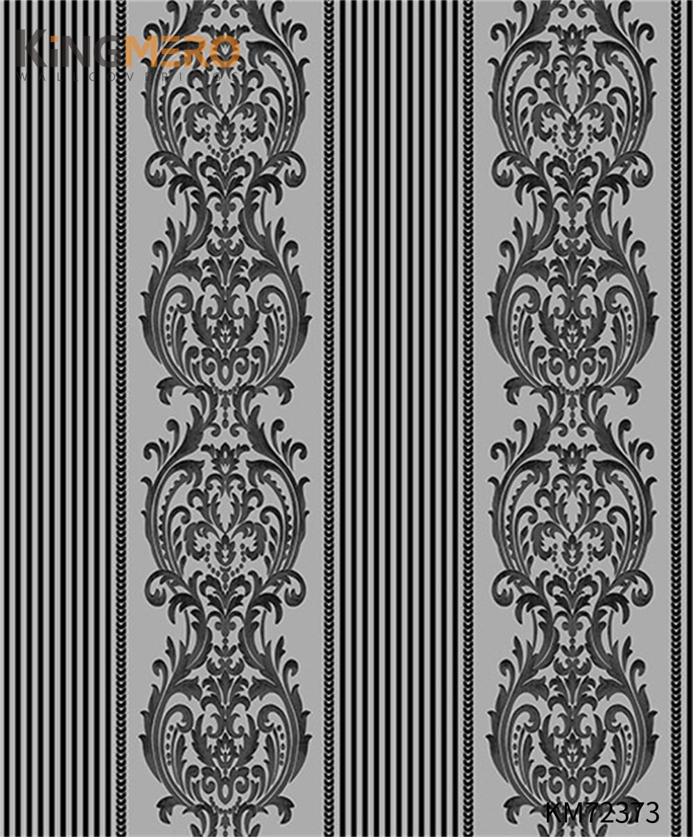 KINGMERO shop online wallpaper Affordable Flowers Deep Embossed European Household 0.53*9.5M(±5%) PVC Wallpaper SKU:KM72373