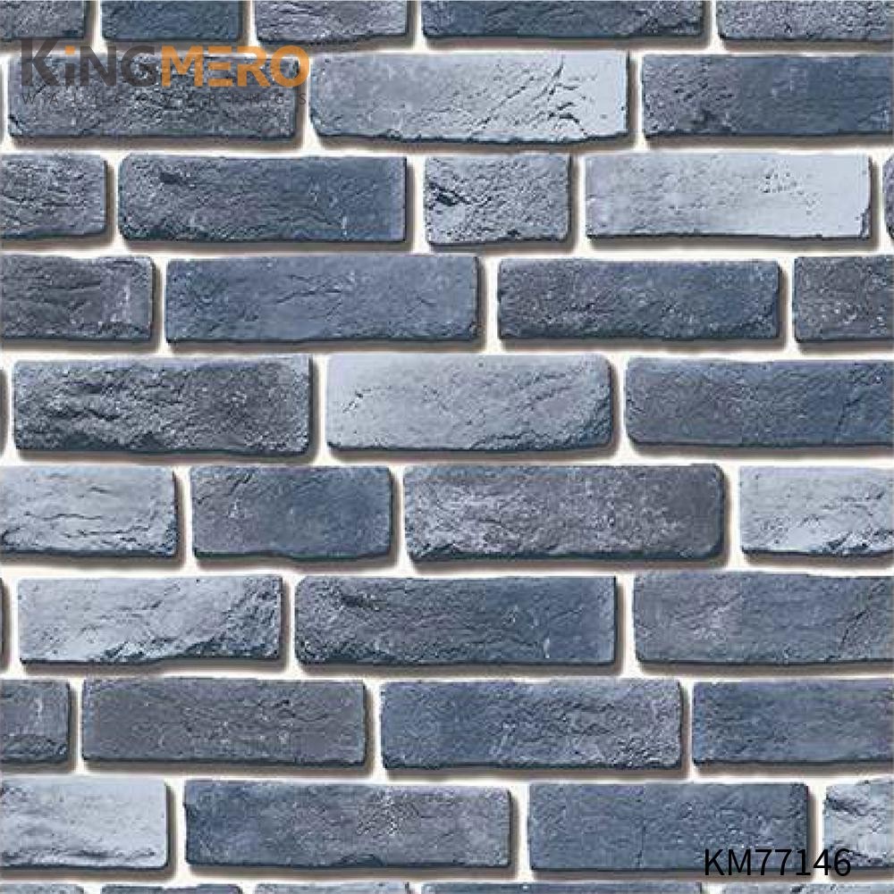 KINGMERO Modern Exporter Geometric Deep Embossed PVC Children Room 0.53*9.5M(±5%) wallpaper design for home Wallpaper SKU:KM77146