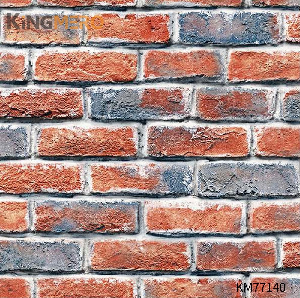 KINGMERO PVC Exporter Geometric Deep Embossed Modern 0.53*9.5M(±5%) Children Room home wallpaper designs Wallpaper SKU:KM77140