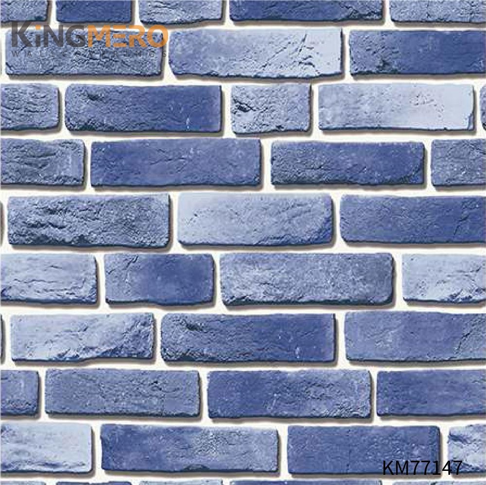 KINGMERO PVC Modern Geometric Deep Embossed Exporter Children Room 0.53*9.5M(±5%) wallpaper retailers Wallpaper SKU:KM77147