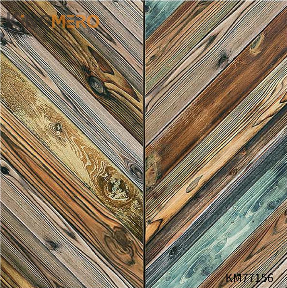 KINGMERO 0.53*9.5M(±5%) cheap wallpaper shops Geometric Deep Embossed Modern Children Room Exporter PVC Wallpaper SKU:KM77156