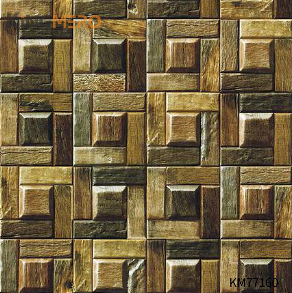 KINGMERO Exporter PVC Geometric Deep Embossed 0.53*9.5M(±5%) designer wallpaper borders Modern Children Room Wallpaper SKU:KM77160